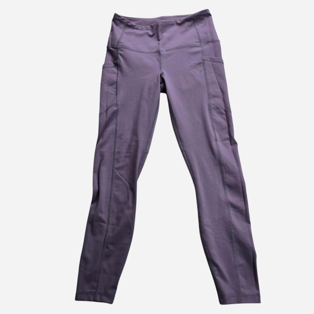 Yogalicious Lux Leggings Women‎ Small Purple Excellent High Waist Side Pockets